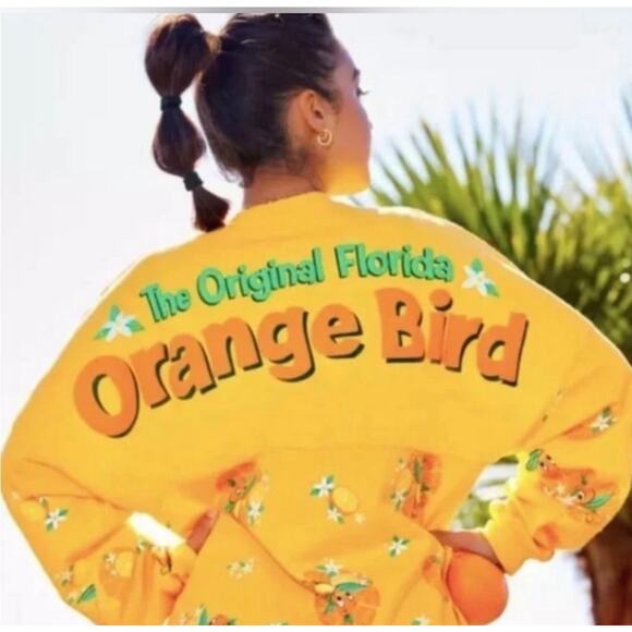 Disney Tops - Disney Parks Orange Bird Spirit Jersey Adults M Epcot Flower & Garden Festival